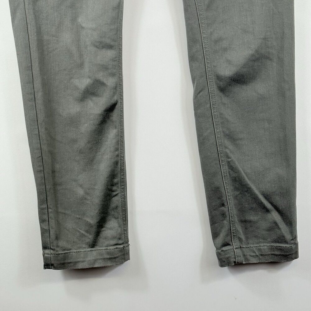 J. Jill Olive Green Embroidered‎ Mandala Skinny Cargo Casual Pants Women's 4 - Picture 4 of 7